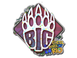 sticker_Sticker | BIG (Glitter) | Rio 2022