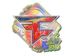 sticker_Sticker | FaZe Clan (Holo) | Rio 2022