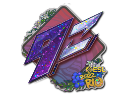 sticker_Sticker | 9z Team (Glitter) | Rio 2022