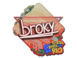 sticker_Sticker | broky | Rio 2022