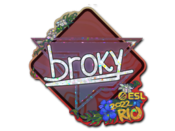 sticker_Sticker | broky (Glitter) | Rio 2022