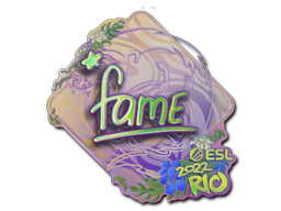 sticker_Sticker | fame (Holo) | Rio 2022