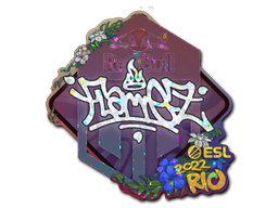 Sticker | FlameZ (Glitter) | Rio 2022