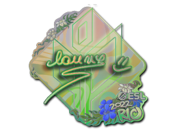 Sticker | lauNX (Holo) | Rio 2022 