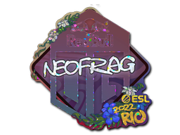 Sticker | NEOFRAG (Glitter) | Rio 2022