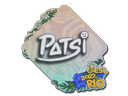 Sticker | Patsi | Rio 2022