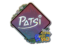 sticker_Sticker | Patsi (Glitter) | Rio 2022