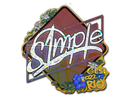 s1mple (Glitter) | Rio 2022