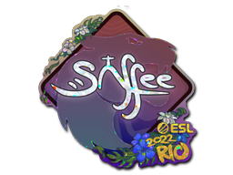 sticker_Sticker | saffee (Glitter) | Rio 2022