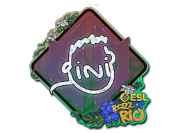 sticker_Sticker | VINI (Glitter) | Rio 2022