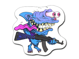 sticker_Sticker | Blue Shark Shooter