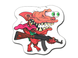 sticker_Sticker | Red Shark Shooter