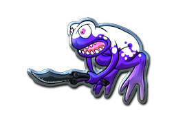 sticker_Sticker | Ultraviolet Poison Frog (Foil)