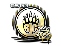 sticker_Sticker | BIG (Gold) | 2020 RMR