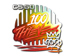 100 Thieves (Brilhante) | CRM 2020