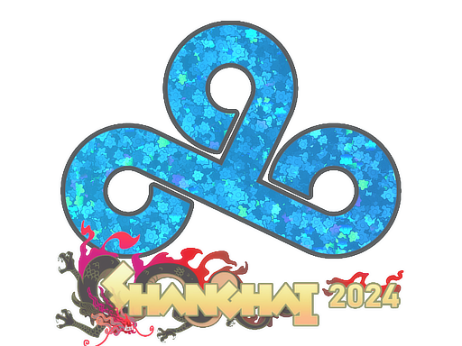 Sticker | Cloud9 (Glitter) | Shanghai 2024