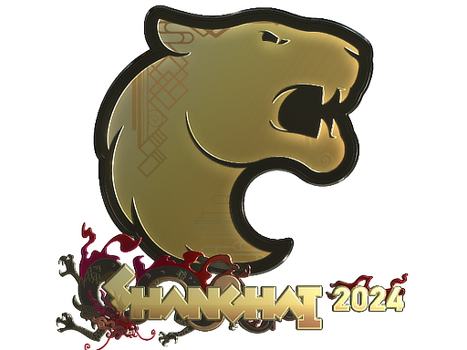 Sticker | FURIA (Gold) | Shanghai 2024