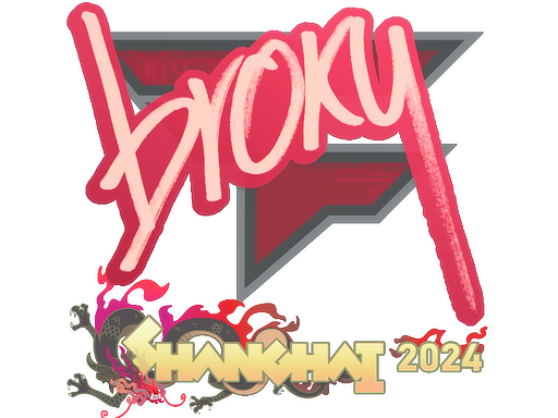 Sticker | broky | Shanghai 2024