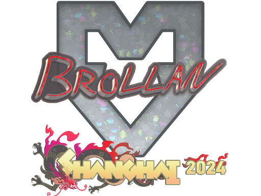 Sticker | Brollan (Glitter) | Shanghai 2024