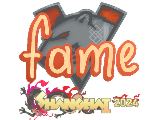 Sticker | fame | Shanghai 2024