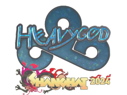 Sticker | Heavygod (Glitter) | Shanghai 2024