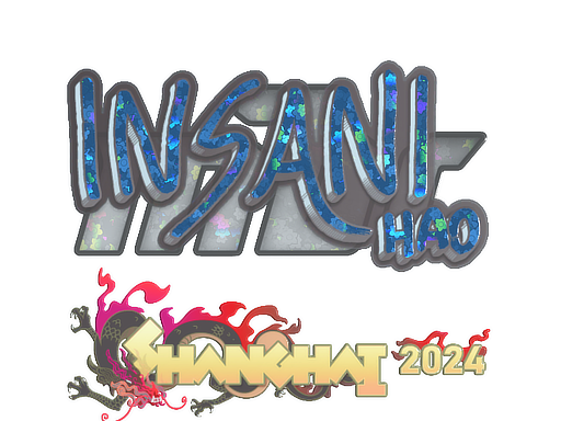 Sticker | insani (Glitter) | Shanghai 2024