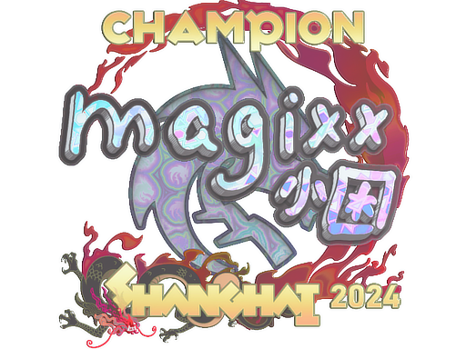 Sticker | magixx (Holo, Champion) | Shanghai 2024