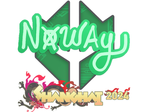 Sticker | noway | Shanghai 2024