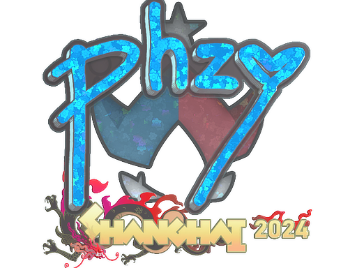 Sticker | phzy (Glitter) | Shanghai 2024