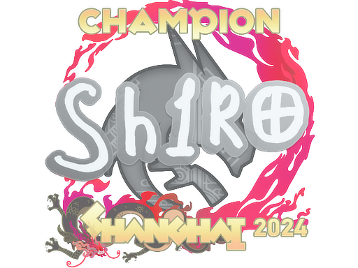 Sticker | sh1ro (Champion) | Shanghai 2024