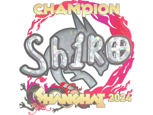 Sticker | sh1ro (Glitter, Champion) | Shanghai 2024