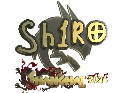 Sticker | sh1ro (Gold) | Shanghai 2024