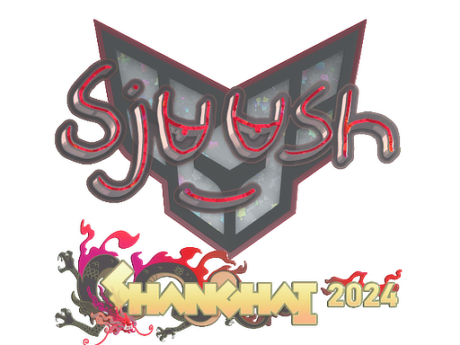 Sticker | sjuush (Glitter) | Shanghai 2024