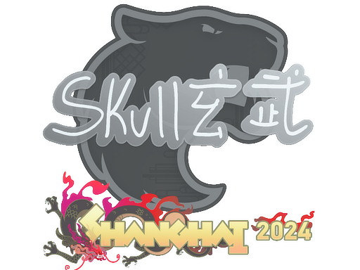 Sticker | skullz | Shanghai 2024