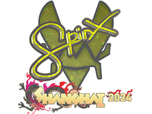 Sticker | Spinx (Glitter) | Shanghai 2024