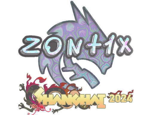 Sticker | zont1x (Holo) | Shanghai 2024