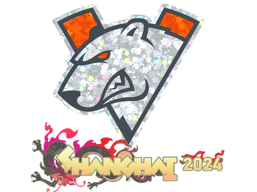 Sticker | Virtus.pro (Glitter) | Shanghai 2024