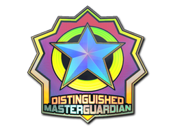 sticker_Sticker | Distinguished Master Guardian (Holo)