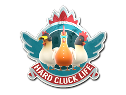 sticker_Sticker | Hard Cluck Life