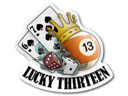 Sticker | Lucky 13