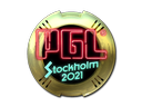 Sticker | PGL (Gold) | Stockholm 2021 - $ 3.43