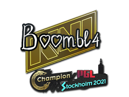 sticker_Sticker | Boombl4 | Stockholm 2021