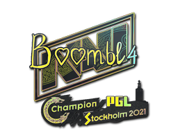 Boombl4 (Holográfico) | Estocolmo 2021