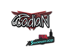 sticker_Sticker | cadiaN | Stockholm 2021