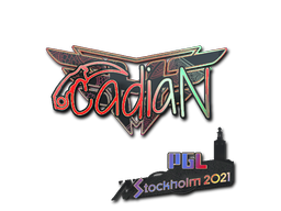 cadiaN (Holográfico) | Estocolmo 2021