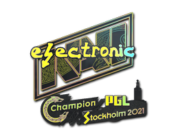 sticker_Sticker | electroNic (Holo) | Stockholm 2021