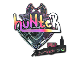 sticker_Sticker | huNter- (Holo) | Stockholm 2021