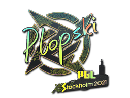 Plopski (Holográfico) | Estocolmo 2021