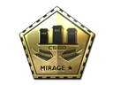 Sticker | Mirage (Gold) - $ 0.00