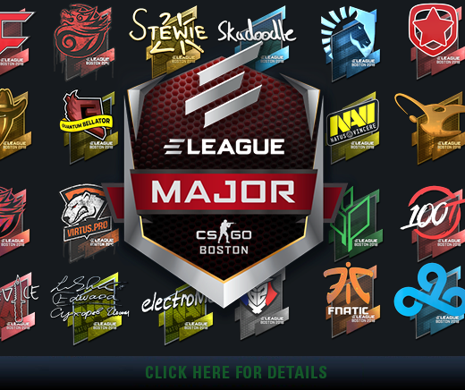 Global Offensive » ELEAGUE 2018 – Tournament Items